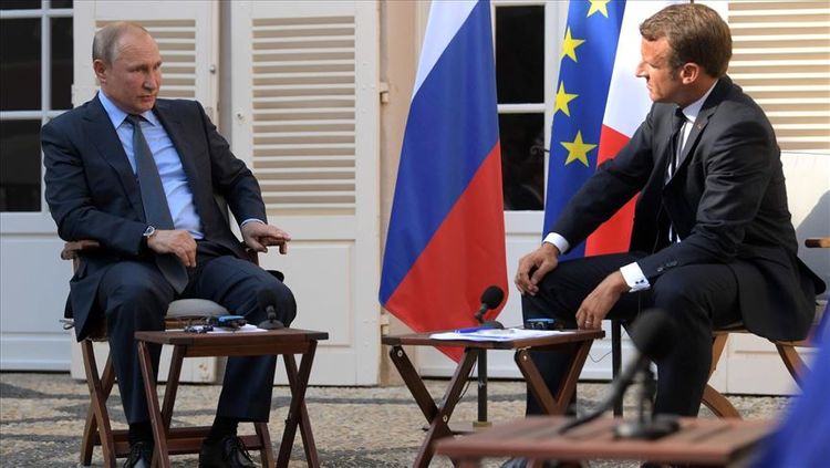 Putin and Macron discussed the situation around Nagorno-Karabakh