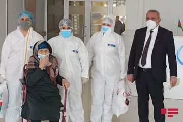 Goranboyda 110 yaşlı qadın koronavirusdan sağalıb