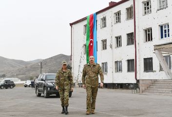 Prezident: “Azərbaycan bayrağı işğaldan azad edilmiş torpaqlarda əbədi dalğalanacaq”