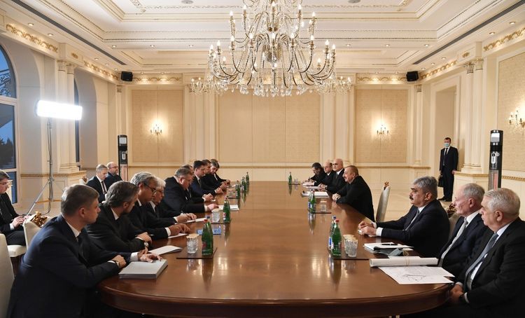 Azerbaijani President received Russian Foreign Minister 