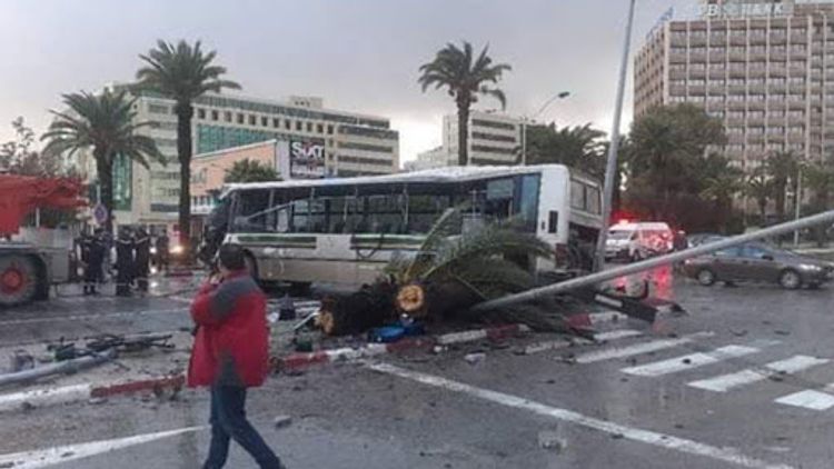 Tunisdə iki avtobus toqquşub, onlarla yaralı var