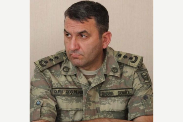 Погиб заместитель командира корпуса, полковник Бабек Самидли 