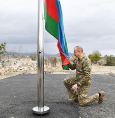 President Ilham Aliyev and First Lady Mehriban Aliyeva visited the liberated city of Agdam - UPDATED