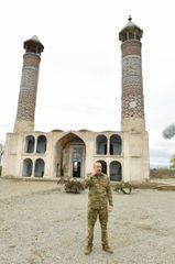 President Ilham Aliyev and First Lady Mehriban Aliyeva visited the liberated city of Agdam - UPDATED