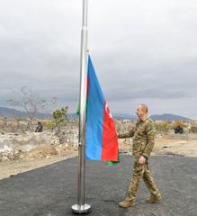 President Ilham Aliyev and First Lady Mehriban Aliyeva visited the liberated city of Agdam - UPDATED
