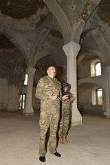 President Ilham Aliyev and First Lady Mehriban Aliyeva visited the liberated city of Agdam - UPDATED