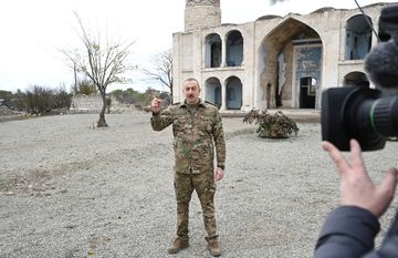 President Ilham Aliyev and First Lady Mehriban Aliyeva visited the liberated city of Agdam - UPDATED