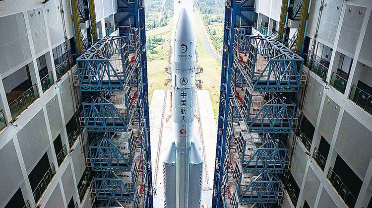 Китай запустил ракету на Луну