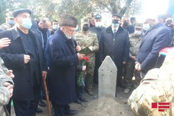 Şəhid polkovnik Babək Səmidli dəfn olunub - YENİLƏNİB - FOTO