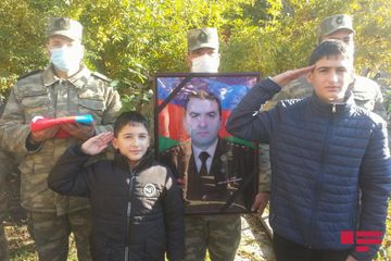 Şəhid polkovnik Babək Səmidli dəfn olunub - YENİLƏNİB - FOTO