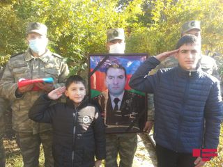 Şəhid polkovnik Babək Səmidli dəfn olunub - YENİLƏNİB - FOTO