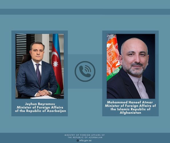 Azerbaijan and Afghan FMs hold phone conversation 