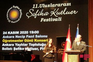 Ankarada “Azərbaycanlı şəhid uşaqların xatirəsinə" adlı konsert proqramı keçirilib - FOTO