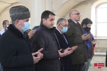 Diplomatik korpusun nümayəndələri işğaldan azad olunmuş Ağdamda səfərdədir