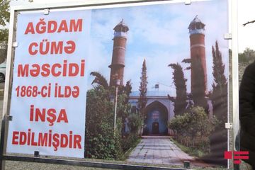Diplomatik korpusun nümayəndələri işğaldan azad olunmuş Ağdamda səfərdədir