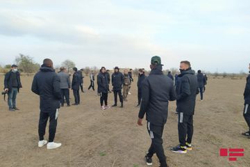 “Qarabağ” 27 ildən sonra Ağdamda simvolik futbol oynayıb