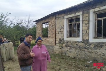 Ermənistan ordusu Goranboyun Səfikürd kəndini iriçaplı silahlardan atəşə tutub