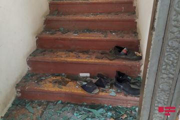 Ermənistan ordusu Goranboyun Səfikürd kəndini iriçaplı silahlardan atəşə tutub