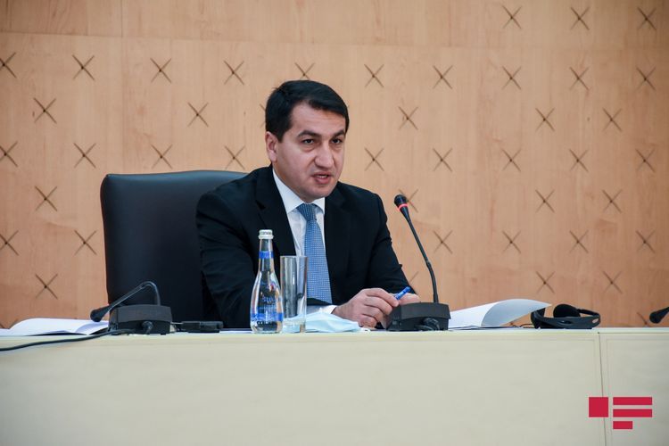 Hikmet Hajiyev: "Azerbaijan inflicted serious blows on ammunition depots of Armenian armed forces"