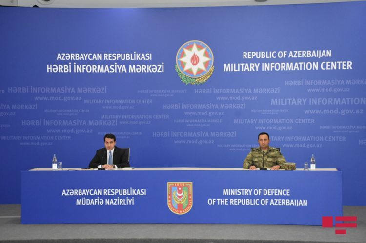 Hikmet Hajiyev: "Azerbaijani Army carries out counter-offensive operation against the enemy in difficult climate and fortification conditions"