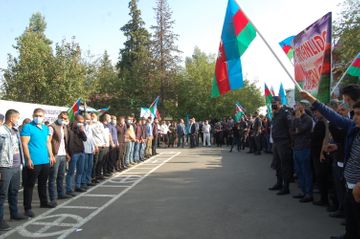 Çağırışçılar müddətli həqiqi hərbi xidmətə yola salınır
