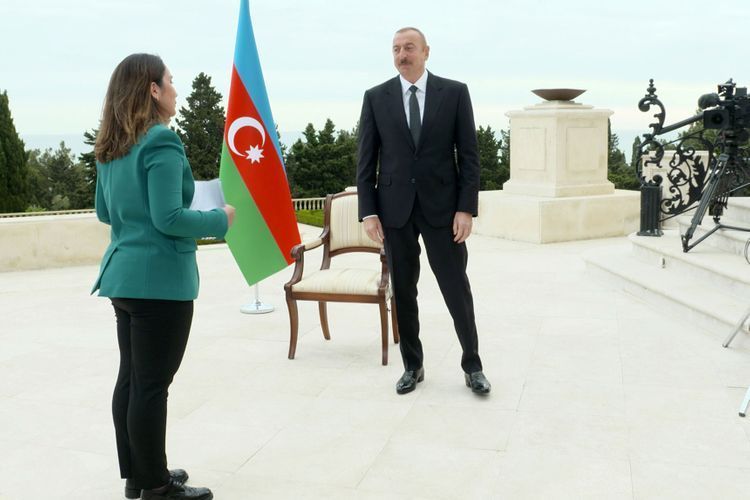 Ilham Aliyev: Those who live in Nagorno-Karabakh area we also consider them our citizens. And we invite them to live together with us