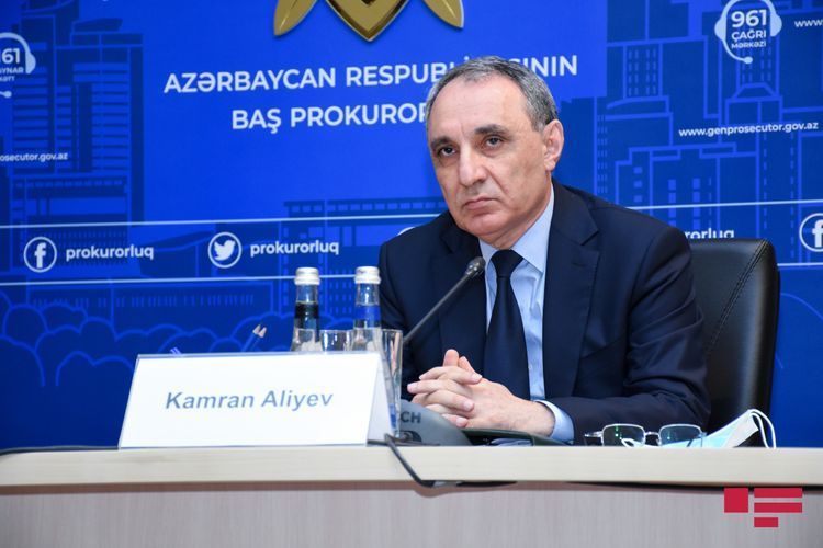 Генпрокурор Кямран Алиев обратился в международные организации