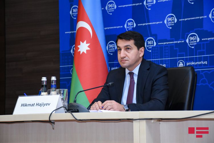 Hikmət Hacıyev: Ermənilər Xızı və Abşeron bölgəsinə  iki 300 km məsafəli orta mənzilli raket atıb