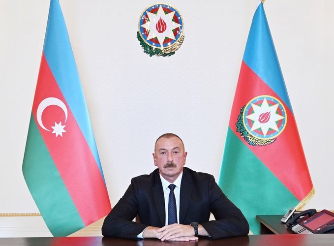 Президент: Территориальная целостность Азербайджана должна быть восстановлена, и мы на справедливом пути