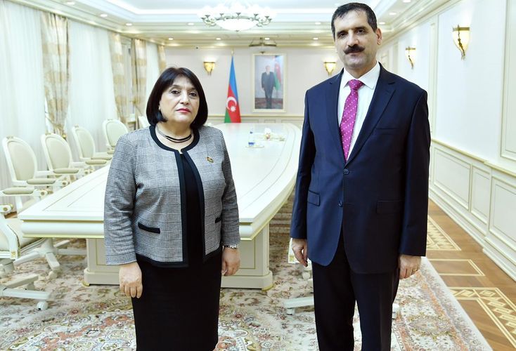 Sahiba Gafarova meets with Turkish ambassador to Azerbaijan