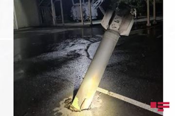 Ermənilərin atdığı raketlərdən biri Mingəçevir istilik elektrik stansiyasının qarşısına düşüb - FOTO - VİDEO