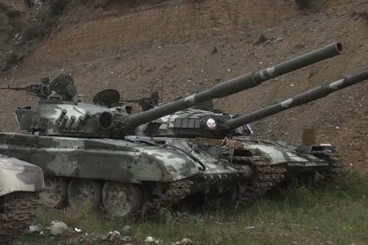 Enemy’s armored vehicles seized by the Azerbaijan Army Units - VIDEO