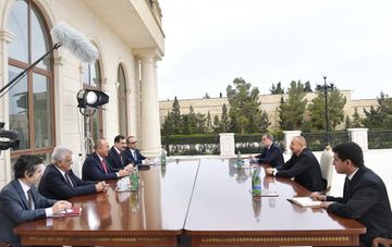 Prezident İlham Əliyev Mövlud Çavuşoğlunu qəbul edib - YENİLƏNİB