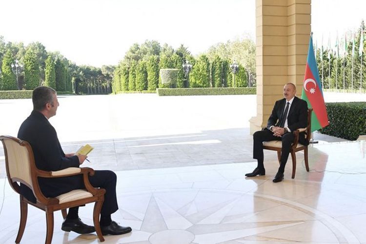 Президент Азербайджана Ильхам Алиев дал интервью телеканалу CNN Türk - ОБНОВЛЕНО