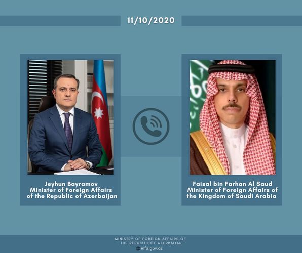Telephone conversation took place between Jeyhun Bayramov and the Minister of Foreign Affairs of the Kingdom of Saudi Arabia
