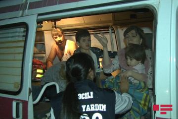 Ermənilərin Gəncəyə raket atəşi nəticəsində 5 dinc sakin ölüb, 28 yaralı var - FOTO - VİDEO - YENİLƏNİB