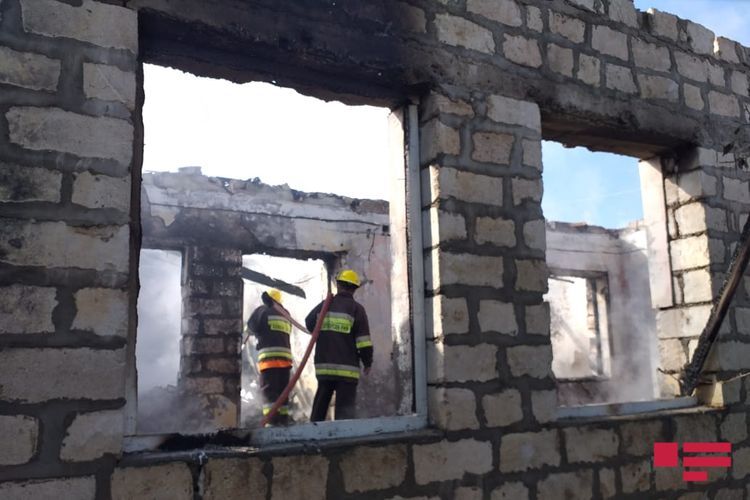 Missile launched by Armenians to Azerbaijan’s Agdam fell on residential house - PHOTO