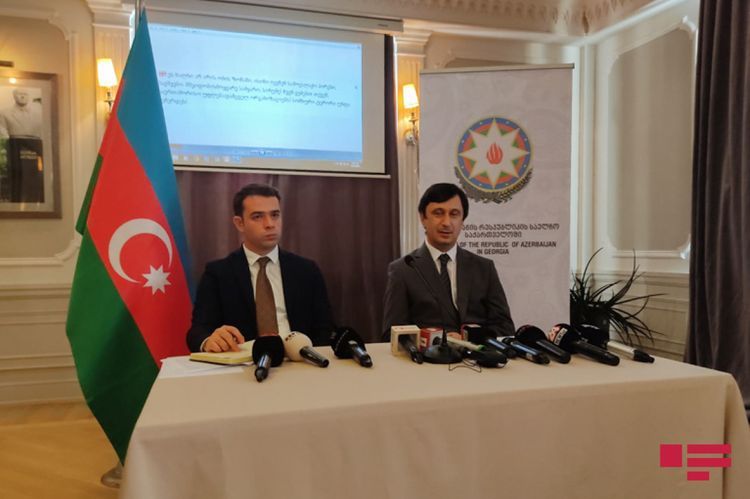 Azerbaijani Embassy in Georgia holds a briefing on Armenia