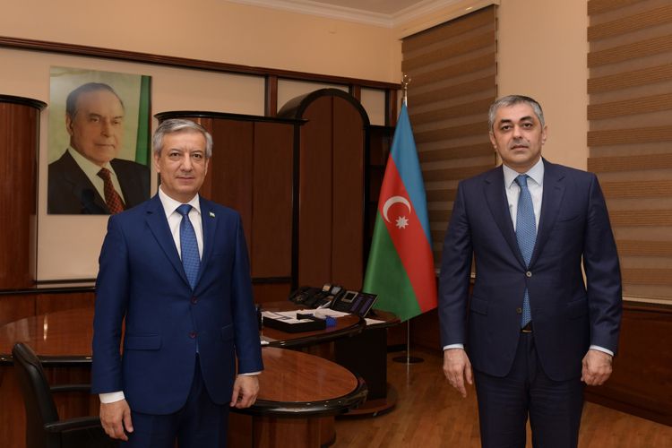 Nazir Ramin Quluzadə Özbəkistan səfiri ilə ikitərəfli görüşdə Ermənistanın hərbi təxribatları barədə danışıb