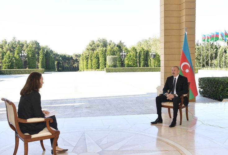 Azerbaijani President was interviewed by France 24 TV channel - UPDATED