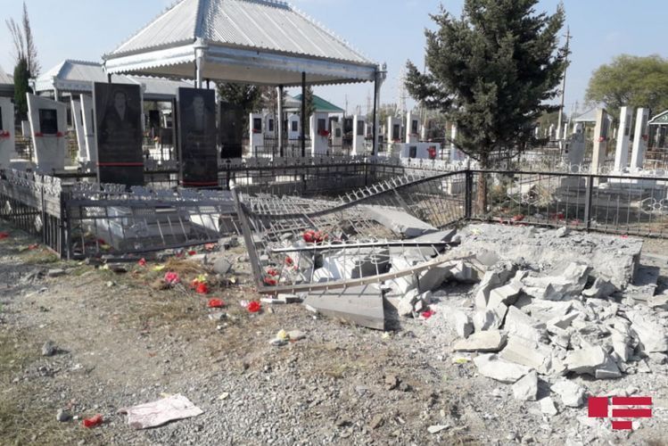 Генпрокуратура распространила информацию об обстреле кладбища в Тертере со стороны армян