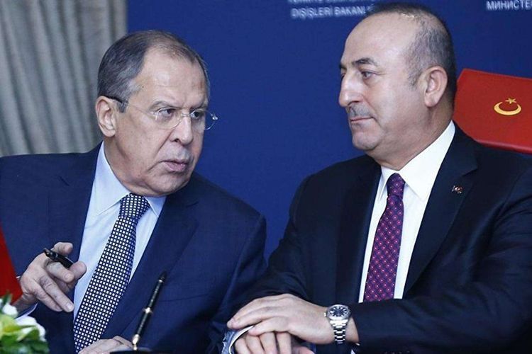 Phone conversation took place between heads of MFAs of Turkey and Russia