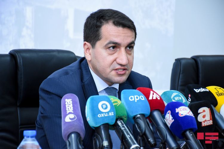 Hikmet Hajiyev: Armenia by all means tries to enlarge geographical scope of conflict