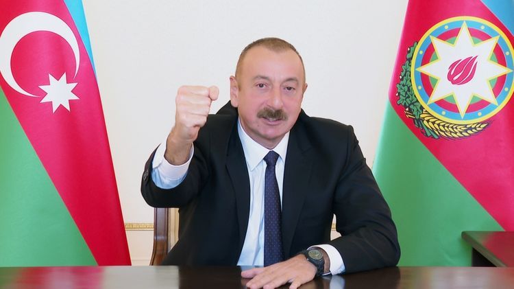 Президент перечислил часть армянской техники, уничтоженной азербайджанской армией