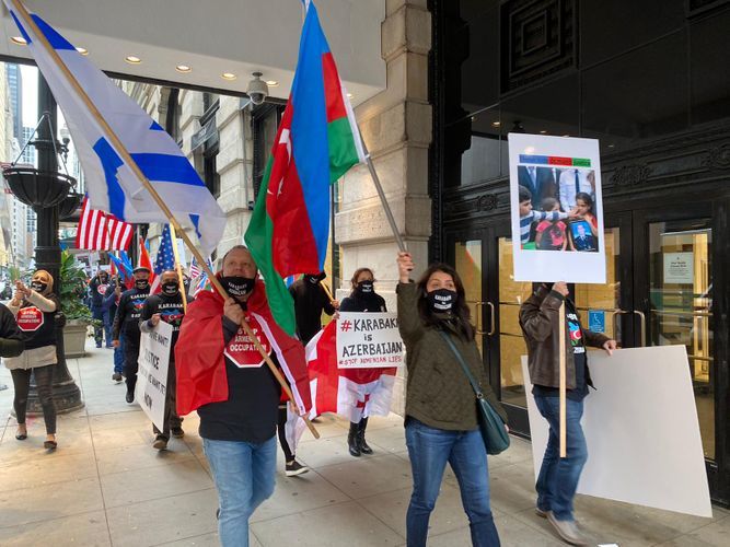 Rally condemning Ganja terror held in Illinois state of US