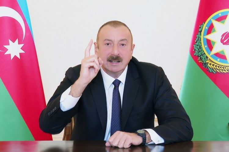 Azerbaijani President: "Get out of our land and we will stop!"