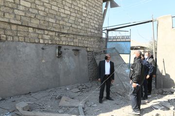 "Azərişıq"ın sədri və "Azəriqaz"ın baş direktoru Gəncədə olublar - FOTO