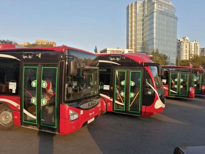 BNA: Pik saatlarda sərnişin tələbatının qarşılanması üçün ehtiyat avtobuslar cəlb olunub