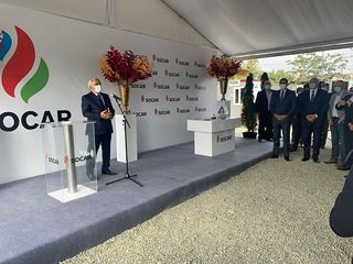SOCAR Gürcüstanın etnik azərbaycanlıları yaşadığı kənddə uşaq bağçasının tikintisinə başlayıb - FOTO