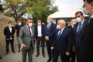 SOCAR Gürcüstanın etnik azərbaycanlıları yaşadığı kənddə uşaq bağçasının tikintisinə başlayıb - FOTO